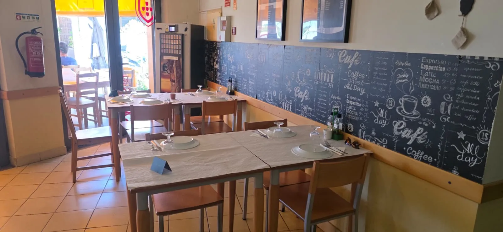 Ambiente rústico e familiar
